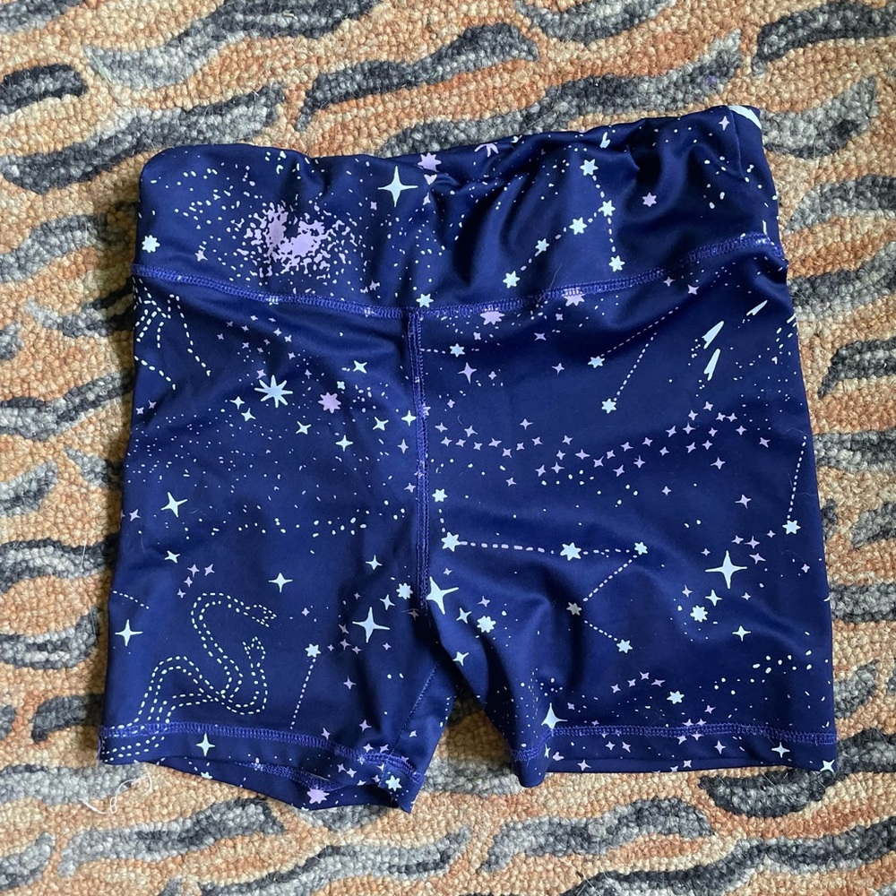 Thief & Bandit cosmic bike shorts - L